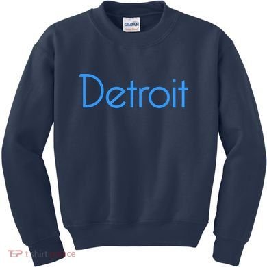 Detroit Honolulu Blue Kids Sweatshirt