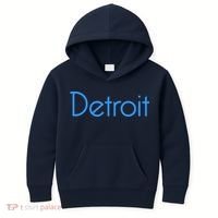 Detroit Honolulu Blue Kids Hoodie thumb 0