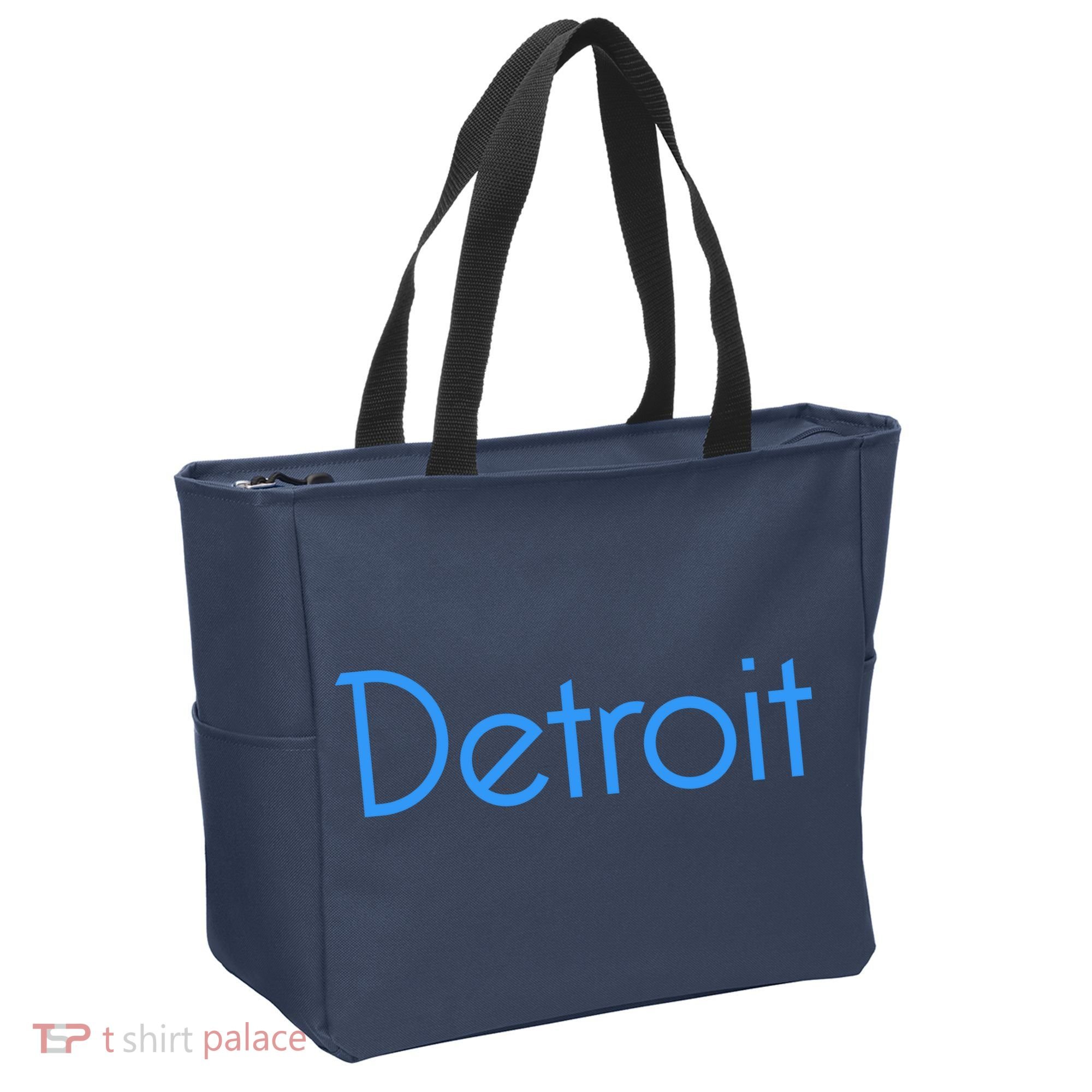 Detroit Honolulu Blue Tote Bag