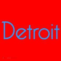 Detroit Honolulu Blue Santa Hat thumb 1