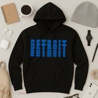 Detroit Honolulu Blue Stacked Hoodie thumb 3