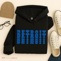Detroit Honolulu Blue Stacked Hoodie thumb 4