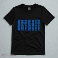 Detroit Honolulu Blue Stacked T-Shirt thumb 5