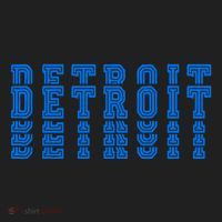 Detroit Honolulu Blue Stacked Hat thumb 2