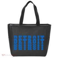Detroit Honolulu Blue Stacked Tote Bag thumb 0