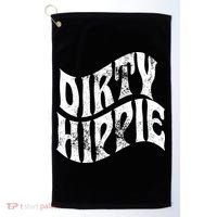 Dirty Hippie Clothing for Hippies Golf Towel thumb 0