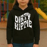 Dirty Hippie Clothing for Hippies Kids Hoodie thumb 3
