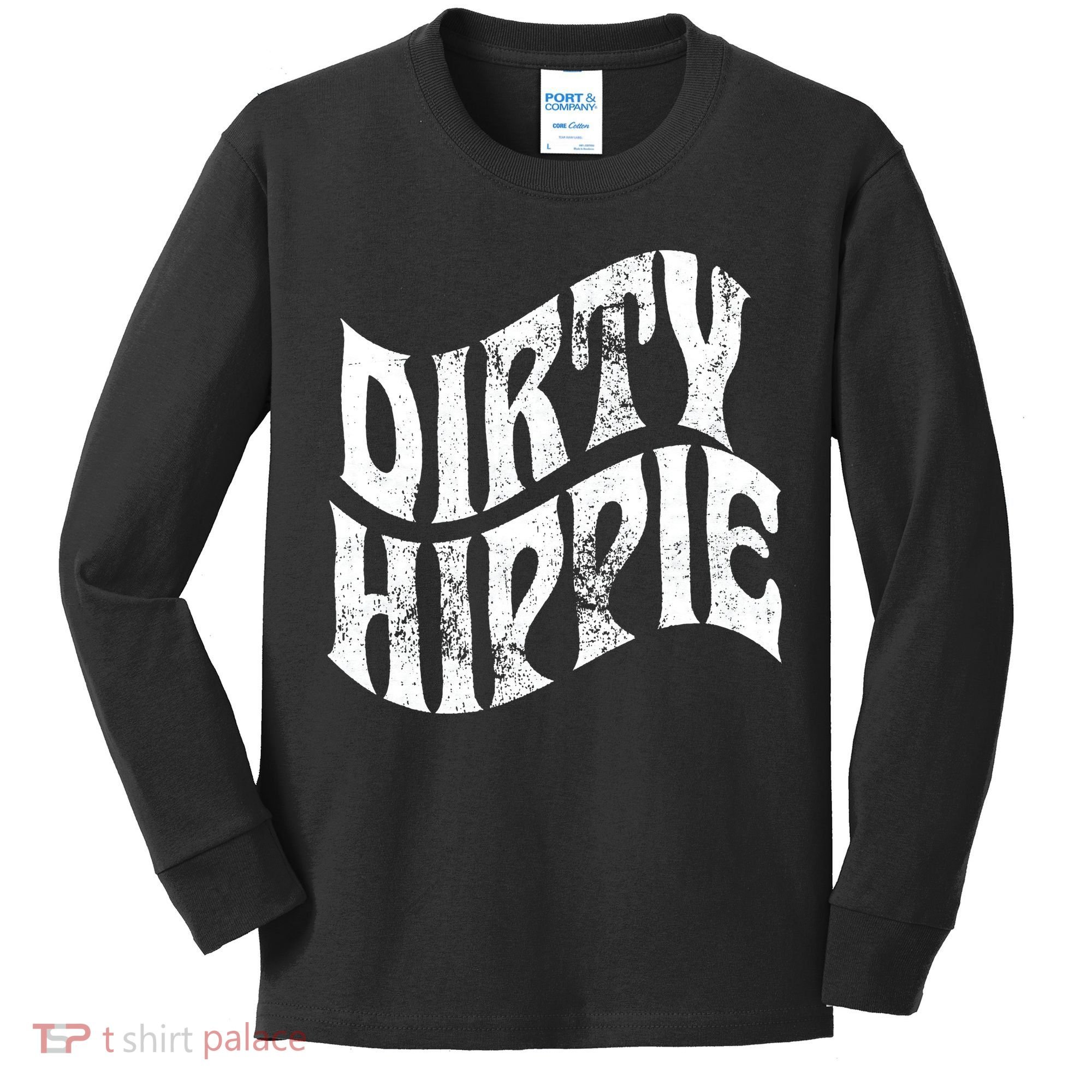 Dirty Hippie Clothing for Hippies Kids Long Sleeve Shirt