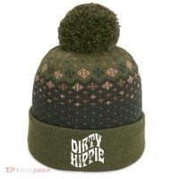 Dirty Hippie Clothing for Hippies The Baniff Cuffed Pom Beanie thumb 0