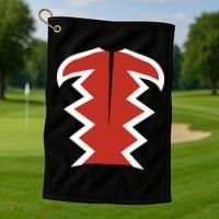 Diy Halloween Costume Retro Flying Monkey Golf Towel thumb 1