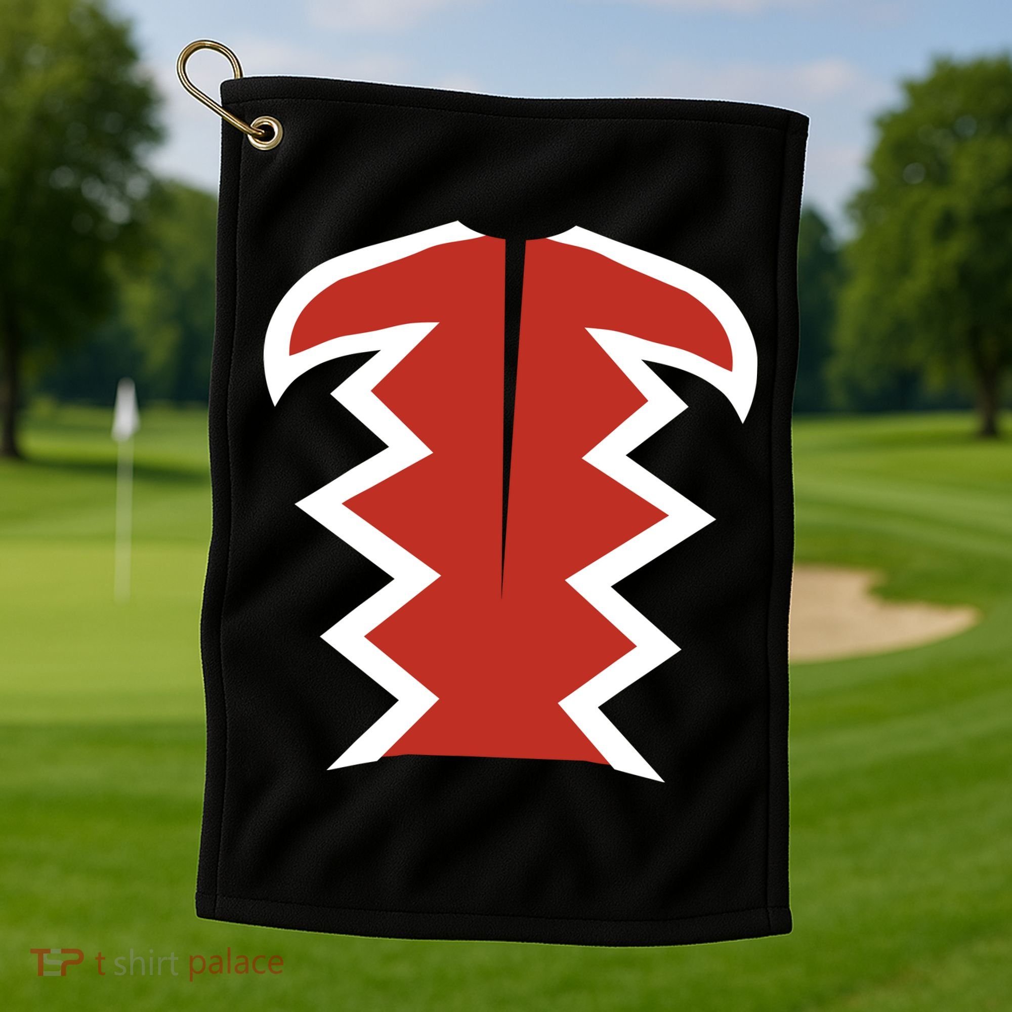 Diy Halloween Costume Retro Flying Monkey Golf Towel
