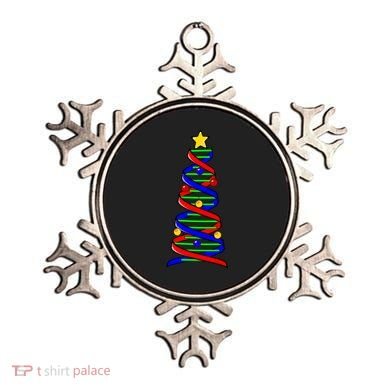 Dna Helix Christmas Tree Life Science Biology Teacher Gift Ornament