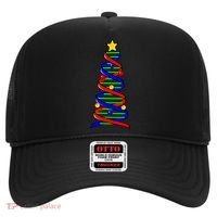 Dna Helix Christmas Tree Life Science Biology Teacher Gift Hat thumb 0