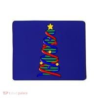 Dna Helix Christmas Tree Life Science Biology Teacher Gift Mousepad thumb 0