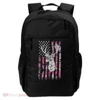 Deer Hunting Camo American Flag Buck Backpack thumb 0