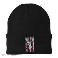 Deer Hunting Camo American Flag Buck Beanie thumb 0