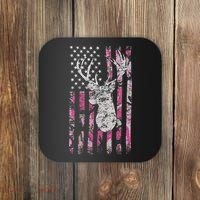 Deer Hunting Camo American Flag Buck Coaster thumb 0