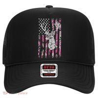 Deer Hunting Camo American Flag Buck Hat thumb 0