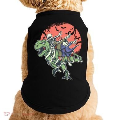 Dabbing Halloween Characters Doggie Tank