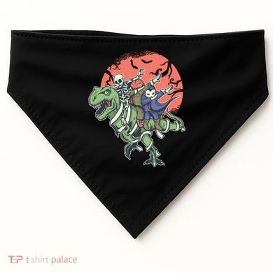 Dabbing Halloween Characters USA-Made Doggie Bandana