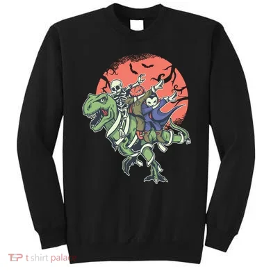 Dabbing Halloween Characters Sweatshirt