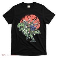 Dabbing Halloween Characters T-Shirt thumb 0