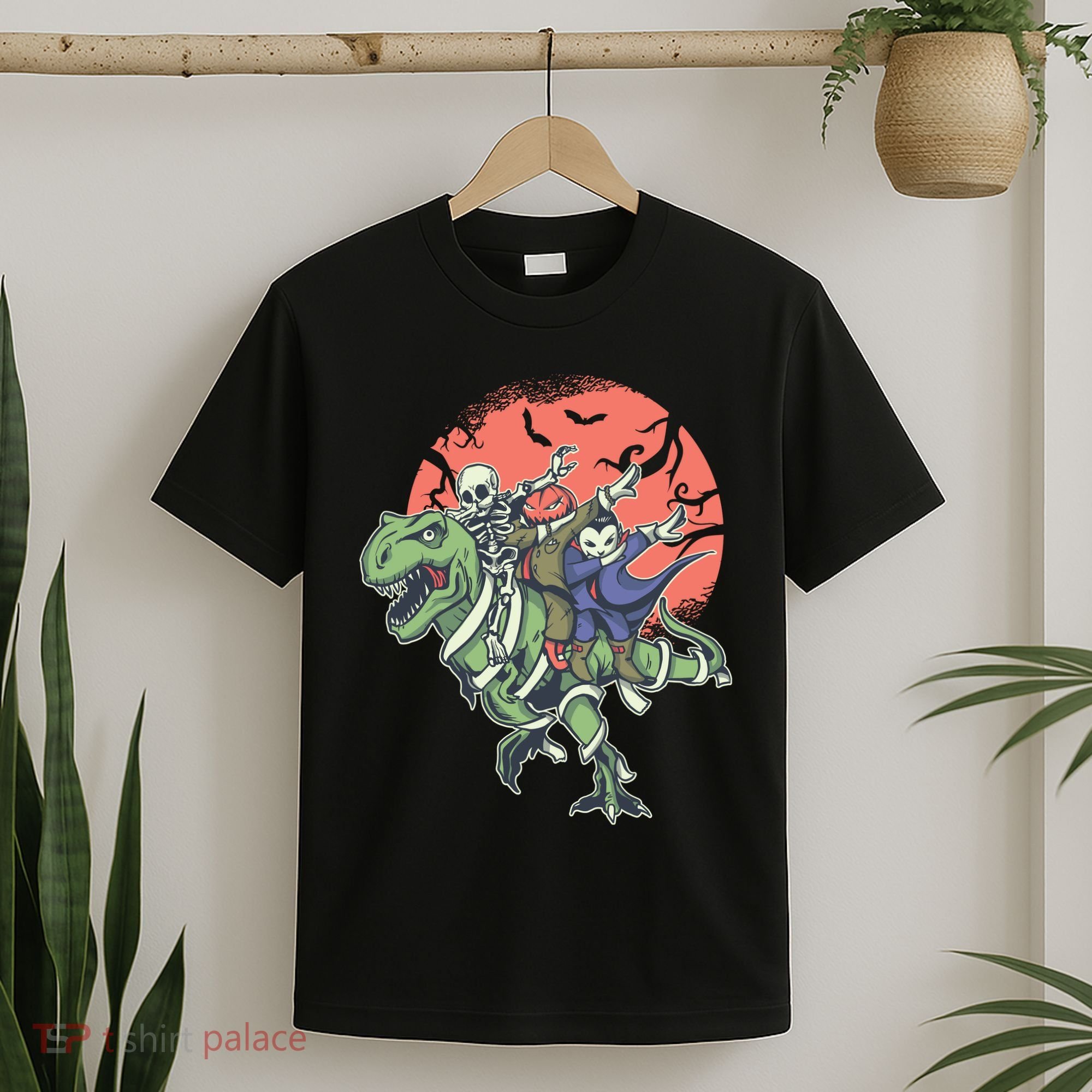 Dabbing Halloween Characters T-Shirt