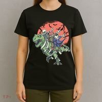 Dabbing Halloween Characters T-Shirt thumb 4