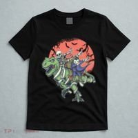 Dabbing Halloween Characters T-Shirt thumb 5