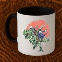 Dabbing Halloween Characters Coffee Mug thumb 2