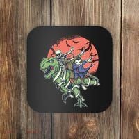 Dabbing Halloween Characters Coaster thumb 0