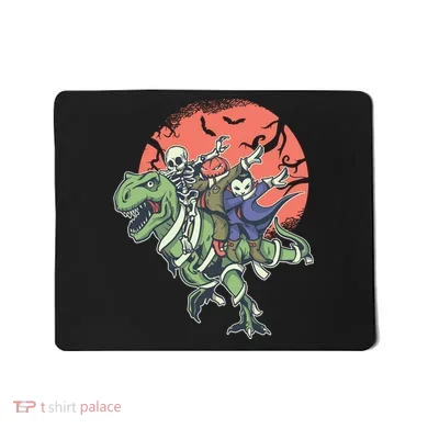 Dabbing Halloween Characters Mousepad