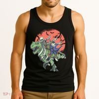 Dabbing Halloween Characters Tank Top thumb 3