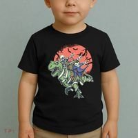 Dabbing Halloween Characters Toddler T-Shirt thumb 2