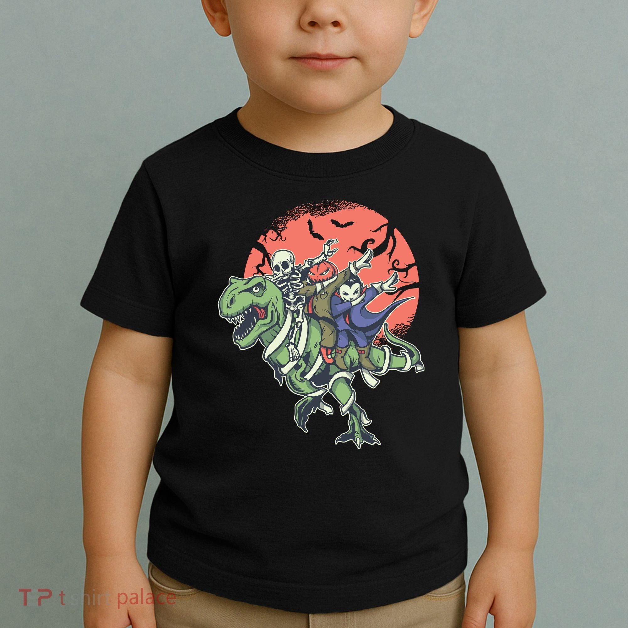 Dabbing Halloween Characters Toddler T-Shirt