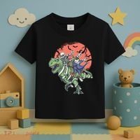 Dabbing Halloween Characters Toddler T-Shirt thumb 3
