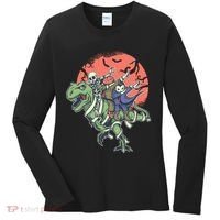 Dabbing Halloween Characters Women's Long Sleeve Shirt thumb 0