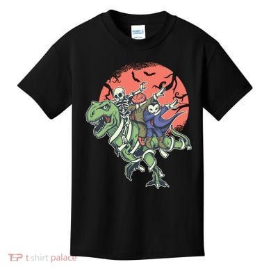 Dabbing Halloween Characters Kids T-Shirt