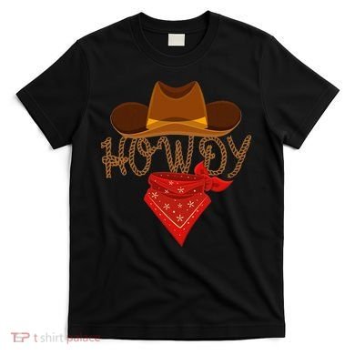 Distressed Howdy Cowboy T-Shirt