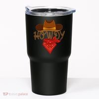 Distressed Howdy Cowboy Tumbler thumb 0
