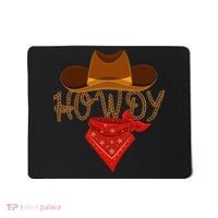 Distressed Howdy Cowboy Mousepad thumb 0