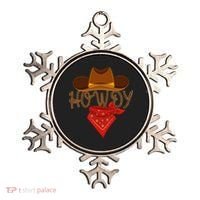 Distressed Howdy Cowboy Ornament thumb 0