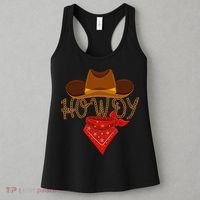 Distressed Howdy Cowboy Women's Tank Top thumb 3