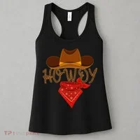 Distressed Howdy Cowboy Women's Tank Top thumb 3