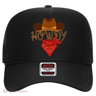 Distressed Howdy Cowboy Hat