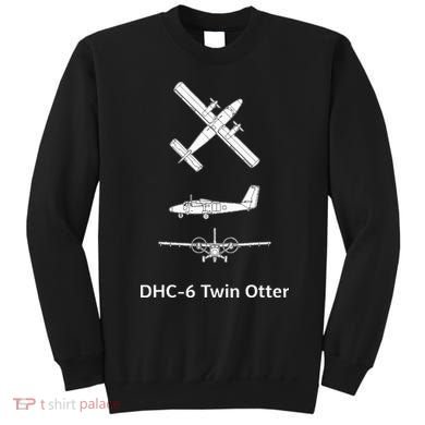 De Havilland Canada Dhc6 Twin Otter Plane Twin Otter Dhc6 Sweatshirt