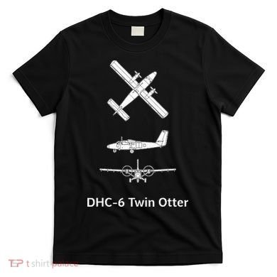 De Havilland Canada Dhc6 Twin Otter Plane Twin Otter Dhc6 T-Shirt