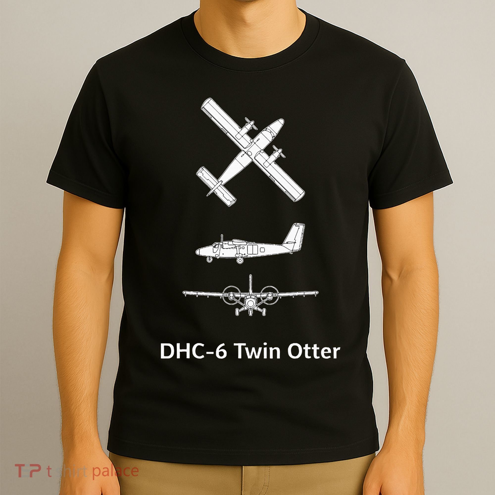 De Havilland Canada Dhc6 Twin Otter Plane Twin Otter Dhc6 T-Shirt