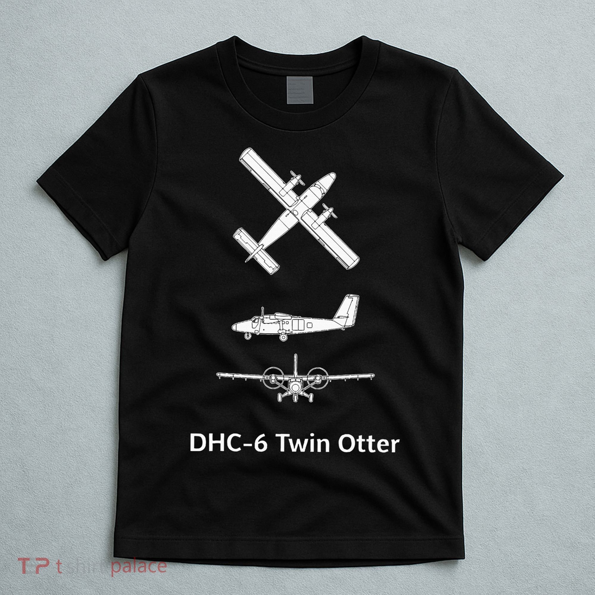 De Havilland Canada Dhc6 Twin Otter Plane Twin Otter Dhc6 T-Shirt