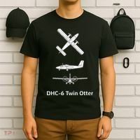 De Havilland Canada Dhc6 Twin Otter Plane Twin Otter Dhc6 T-Shirt thumb 6